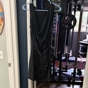 Elegant Black Sleeveless Dress